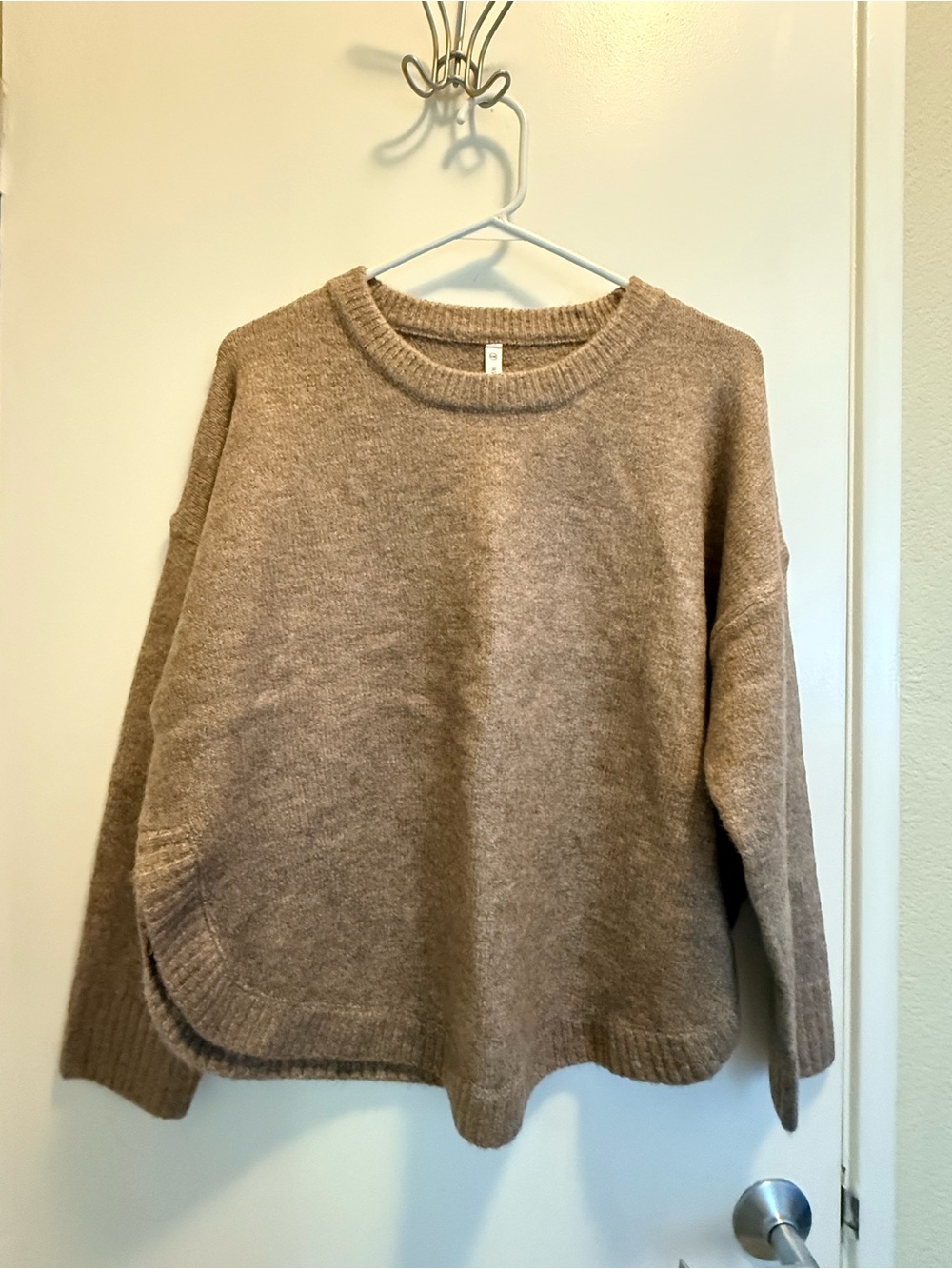 Wishlist Taupe Crewneck Sweater